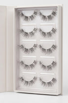 Offene OLD MONEY Lash Box mit 5 fertigen Lash Sets